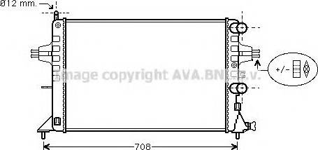 Prasco OL2255 - Радиатор, охлаждение двигателя avtokuzovplus.com.ua