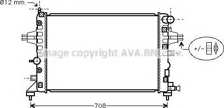 Prasco OL2362 - Радиатор, охлаждение двигателя avtokuzovplus.com.ua