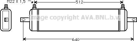 Prasco OL3212 - Масляний радіатор, рухове масло autocars.com.ua