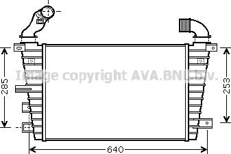 Prasco OL4416 - Интеркулер autocars.com.ua