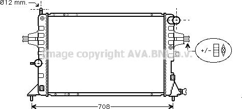 Prasco OLA2293 - Радиатор, охлаждение двигателя avtokuzovplus.com.ua