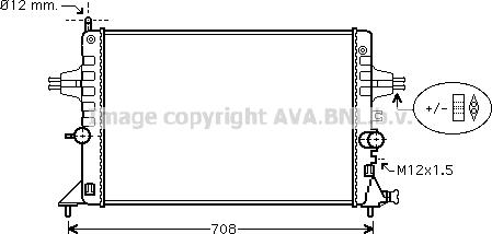 Prasco OLA2440 - Радиатор, охлаждение двигателя autodnr.net