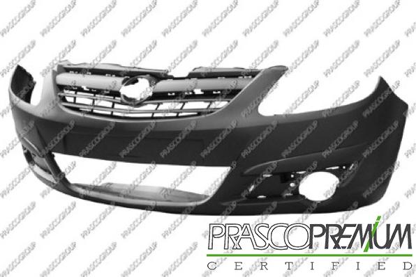 Prasco OP0341001 - Буфер, бампер autocars.com.ua