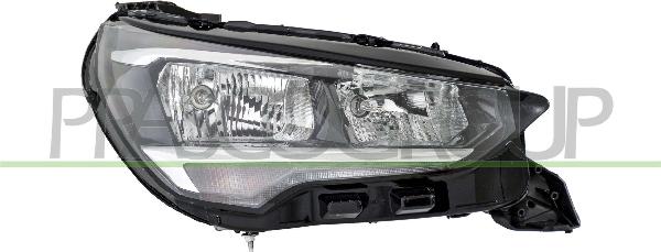 Prasco OP0384915 - Основна фара autocars.com.ua