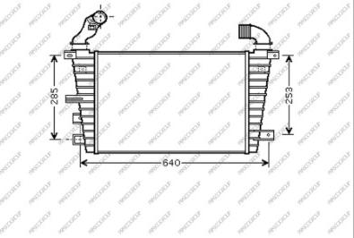 Prasco OP414N003 - Интеркулер autocars.com.ua