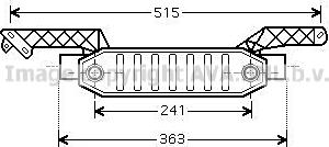 Prasco PE4402 - Масляний радіатор, рухове масло autocars.com.ua