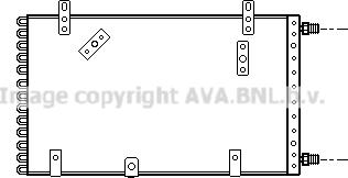 Prasco PE5160 - Конденсатор, кондиціонер autocars.com.ua