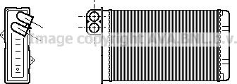 Prasco PE6233 - Теплообменник, отопление салона avtokuzovplus.com.ua