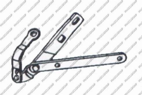 Prasco PG0173704 - Шарнір, капот autocars.com.ua