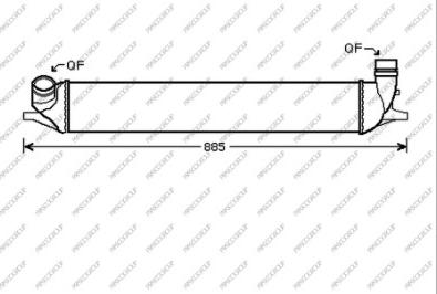 Prasco RN086N001 - Интеркулер autocars.com.ua