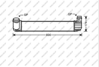 Prasco RN424N003 - Интеркулер autocars.com.ua