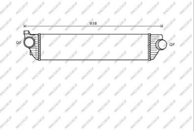 Prasco RN954N001 - Интеркулер autocars.com.ua