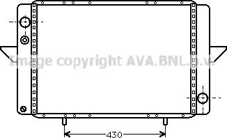 Prasco RT2107 - Радіатор, охолодження двигуна autocars.com.ua
