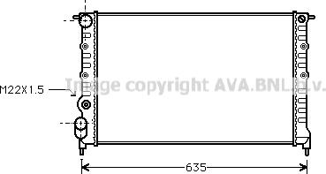 Prasco RT2149 - Радиатор, охлаждение двигателя autodnr.net