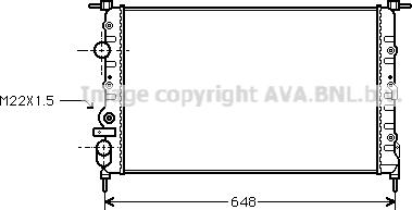 Prasco RT2198 - Радиатор, охлаждение двигателя avtokuzovplus.com.ua