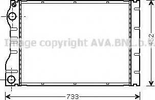 Prasco RT2293 - Радіатор, охолодження двигуна autocars.com.ua