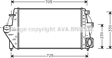 Prasco RT4212 - Интеркулер autocars.com.ua