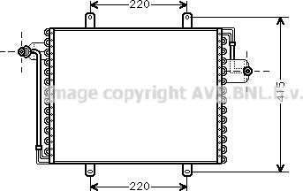 Prasco RT5195 - Конденсатор кондиционера autodnr.net