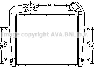 Prasco SC4022 - Интеркулер autocars.com.ua