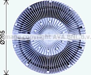 Prasco SCC060 - Зчеплення, вентилятор радіатора autocars.com.ua