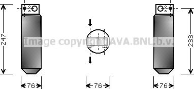 Prasco SCD014 - Осушитель, кондиционер autodnr.net