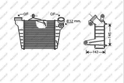 Prasco SK322N003 - Интеркулер autocars.com.ua