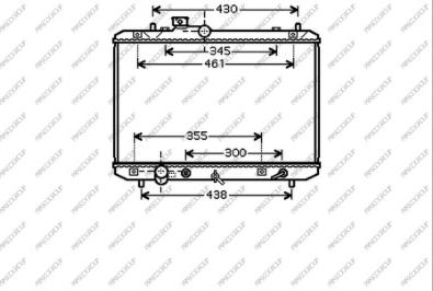 Prasco SZ034R002 - Радіатор, охолодження двигуна autocars.com.ua