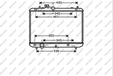 Prasco SZ034R003 - Радіатор, охолодження двигуна autocars.com.ua