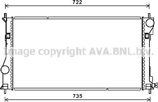 Prasco TO2688 - Радиатор, охлаждение двигателя avtokuzovplus.com.ua