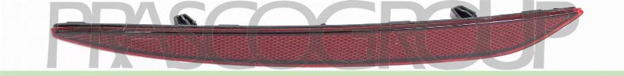 Prasco TS3004354 - Відбивач, гальмо / габаритний вогонь autocars.com.ua