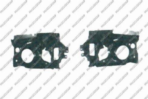 Prasco TY2603403 - Кріплення фари autocars.com.ua
