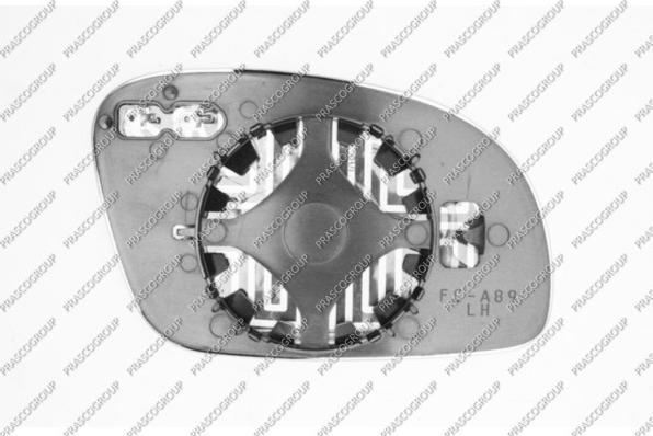 Prasco VG4207514 - Дзеркальне скло, зовнішнє дзеркало autocars.com.ua
