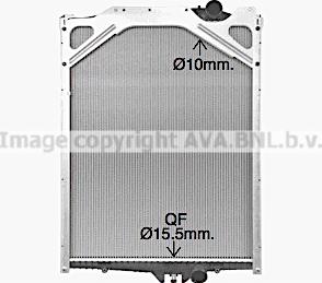 Prasco VL2107 - Радіатор, охолодження двигуна autocars.com.ua