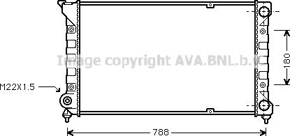 Prasco VN2066 - Радіатор, охолодження двигуна autocars.com.ua