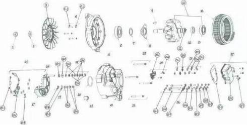 Prestolite Electric 4344138A05 - Подшипник avtokuzovplus.com.ua