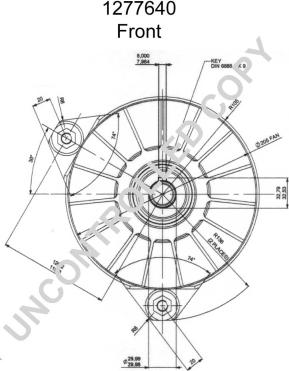 Prestolite Electric 1277640 - Генератор avtokuzovplus.com.ua