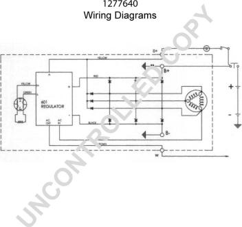 Prestolite Electric 1277A640 - Генератор avtokuzovplus.com.ua