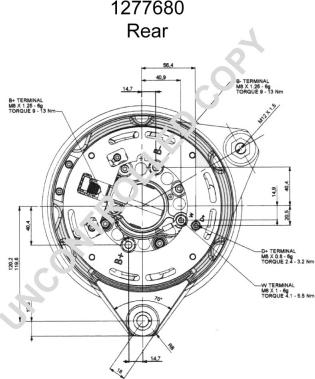 Prestolite Electric 1277680 - Генератор autocars.com.ua