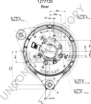 Prestolite Electric 1277720 - Генератор avtokuzovplus.com.ua