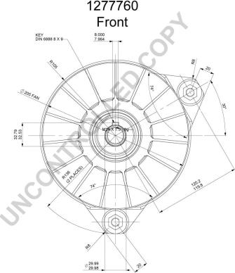 Prestolite Electric 1277760 - Генератор autocars.com.ua