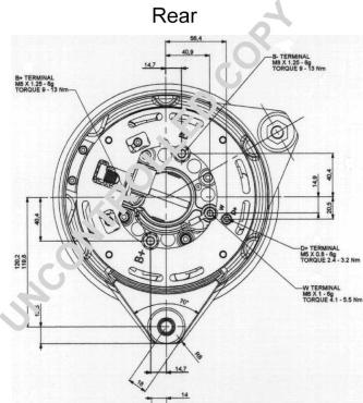 Prestolite Electric 1277A640 - Генератор avtokuzovplus.com.ua