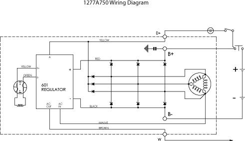 Prestolite Electric 1277A750 - Генератор avtokuzovplus.com.ua