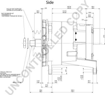 Prestolite Electric 1277A840 - Генератор autocars.com.ua