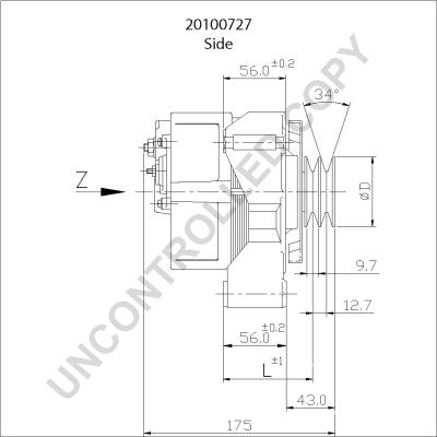 Prestolite Electric 20100727 - Генератор autocars.com.ua