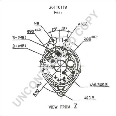 Prestolite Electric 20110118 - Генератор avtokuzovplus.com.ua