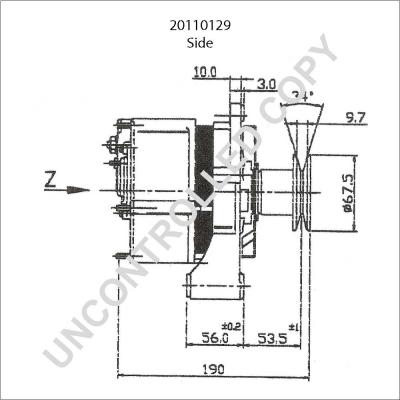 Prestolite Electric 20110129 - Генератор autocars.com.ua