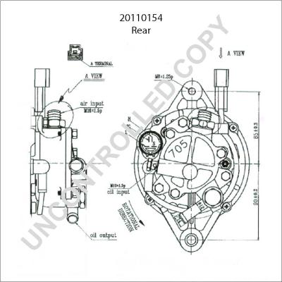 Prestolite Electric 20110154 - Генератор autocars.com.ua