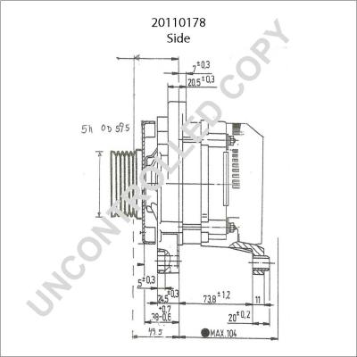 Prestolite Electric 20110178 - Генератор avtokuzovplus.com.ua