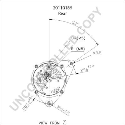 Prestolite Electric 20110186 - Генератор autocars.com.ua