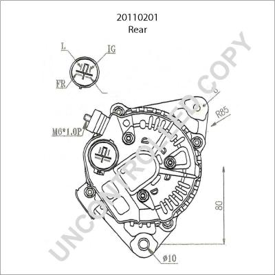 Prestolite Electric 20110201 - Генератор avtokuzovplus.com.ua